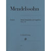 Three Fantasies or Cappricios op. 16, Mendelssohn  Felix Bartholdy - Piano solo