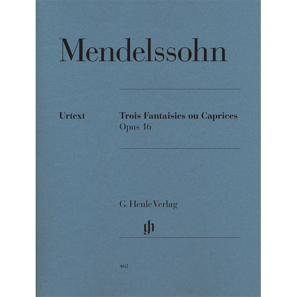 Three Fantasies or Cappricios op. 16, Mendelssohn  Felix Bartholdy - Piano solo