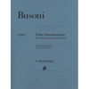 Early Character Pieces for Clarinet and Piano (First Edition), Ferruccio Busoni - Clarinet and Piano