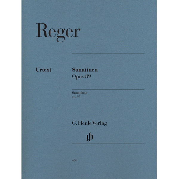 Sonatinas op. 89, Max Reger - Piano solo