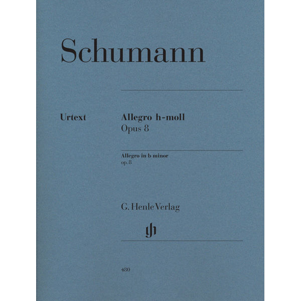 Allegro in b minor op. 8, Robert Schumann - Piano solo