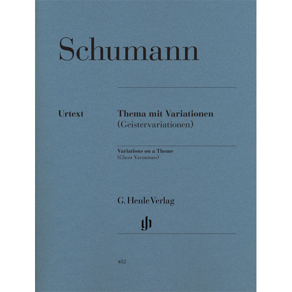 Variations on a Theme in E flat major (Ghost Variations) WoO 24, Robert Schumann - Piano solo