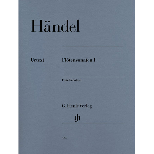 Flute Sonatas, Volume I  (with separate Flute/Basso Continuo part (two copies)), Georg Friedrich Handel - Flute and Piano