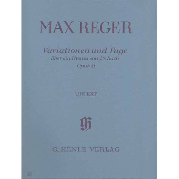 Variations and Fugue on a Theme by J. S. Bach op. 81, Max Reger - Piano solo