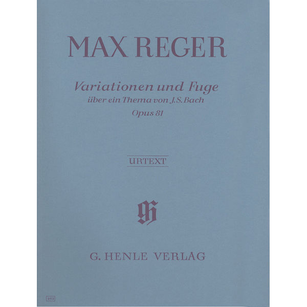 Variations and Fugue on a Theme by J. S. Bach op. 81, Max Reger - Piano solo