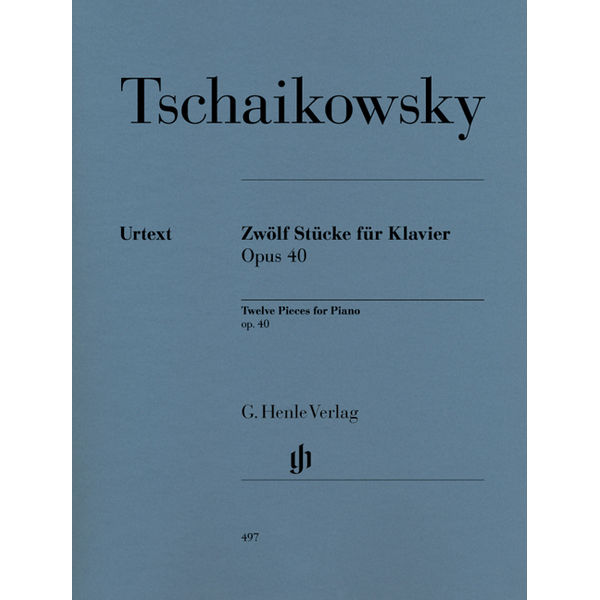 12 Piano Pieces op. 40, Peter Iljitsch Tschaikowsky - Piano solo