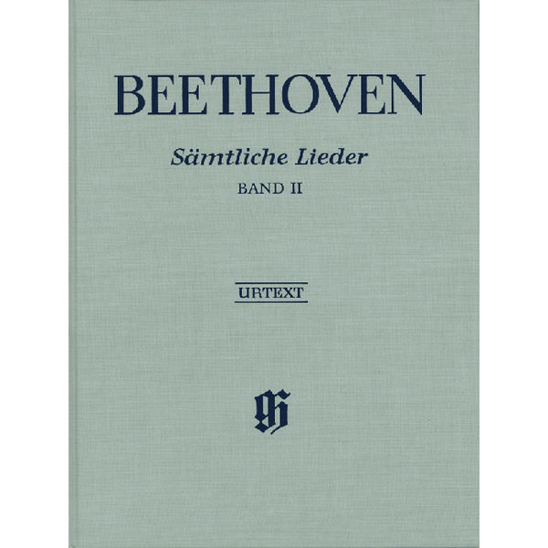 Complete Songs for Voice and Piano, Volume II, Ludwig van Beethoven - Voice and Piano, Innbundet