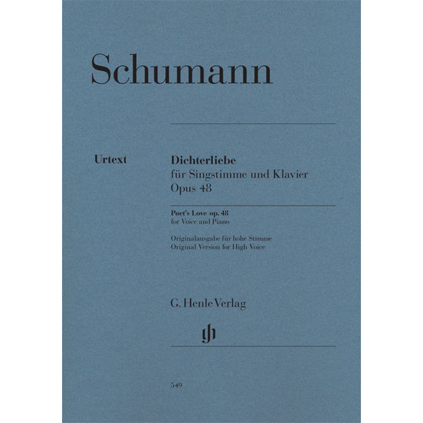 Poet's Love op. 48, Robert Schumann - Voice and Piano (high Voice)