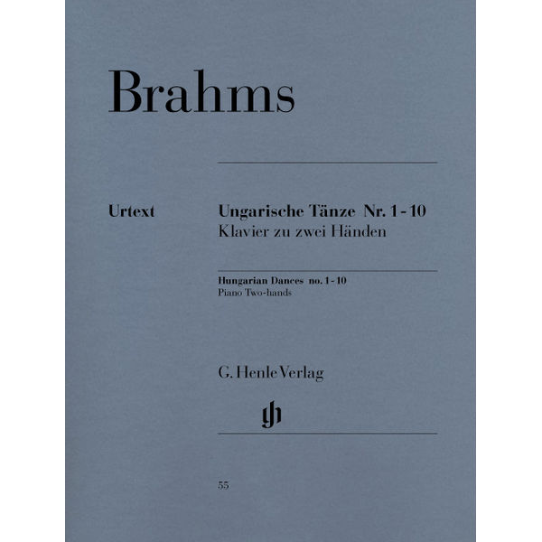 Hungarian Dances 1-10, Johannes Brahms - Piano solo