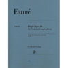 Élégie for Violoncello and Piano op. 24, Fauré, Gabriel - Violoncello and Piano