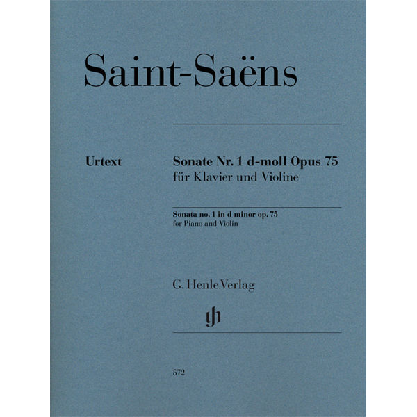 Sonata no. 1 in d minor op. 75 for Piano and Violin, Camille Saint-Saens - Violin and Piano
