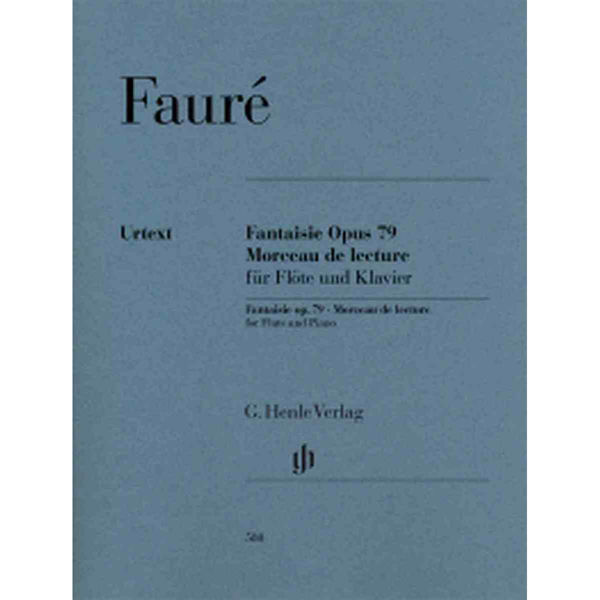 Fantaisie Op. 79 und Morceau de lecture - Faure - Flute and Piano