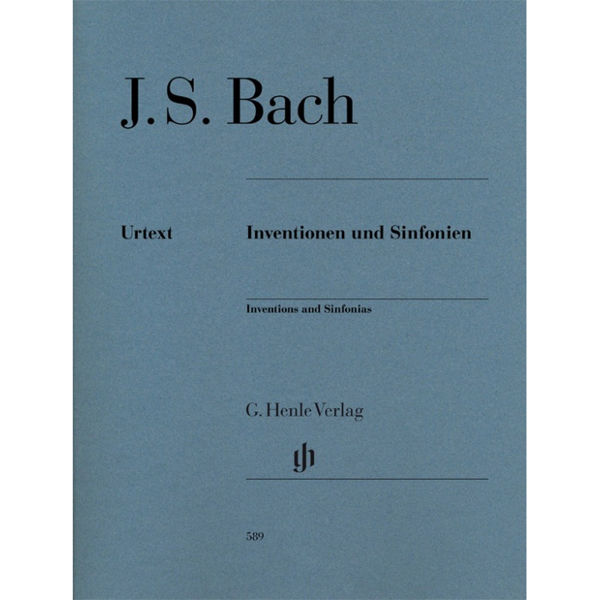 Inventions and Sinfonias BWV 772-801, Johann Sebastian Bach - Piano solo