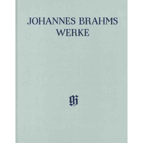 Johannes Brahms Werke, String Quartets Op. 51 ang Op. 67
