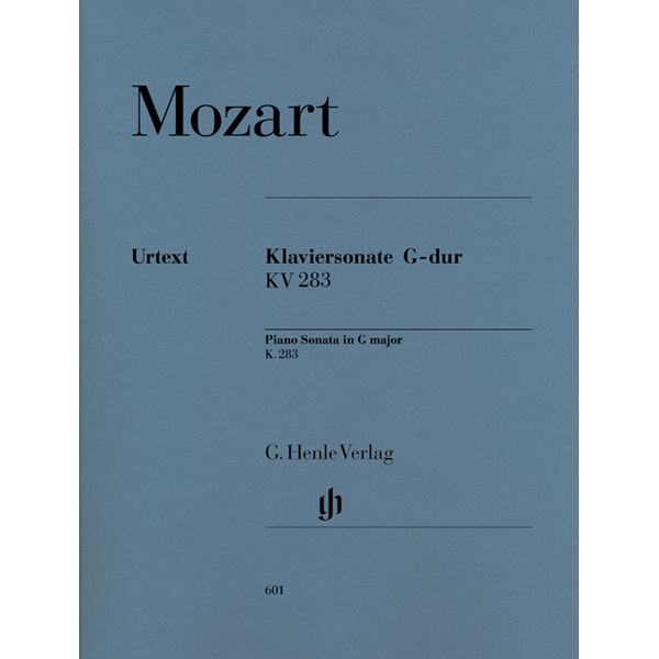 Piano Sonata G major K. 283 (189h), Wolfgang Amadeus Mozart - Piano solo