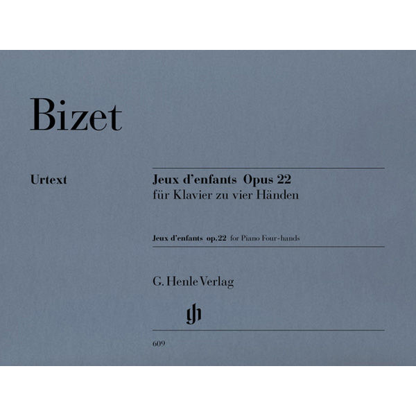 Jeux d'enfants op. 22, Georges Bizet - Piano, 4-hands