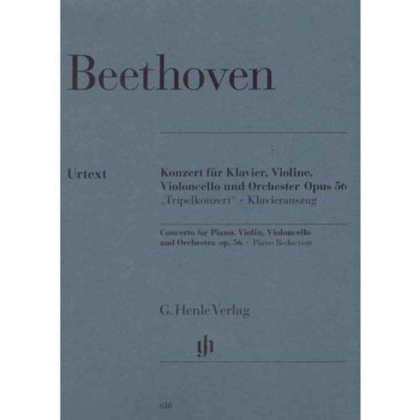Beethoven Konzert für Klavier, Violine, Violoncello und Orchester Op. 56, Tripelkonzert, Piano reduction