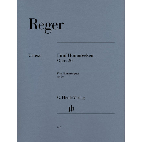 Five Humoresques for Piano op. 20, Max Reger - Piano solo