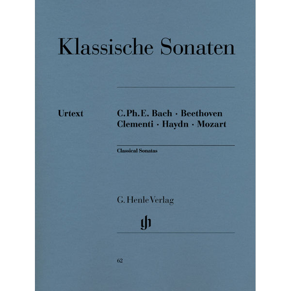 Classical Piano Sonatas, Klassische Klaviersonaten - Piano solo