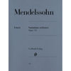 Variations serieuses op. 54, Mendelssohn  Felix Bartholdy - Piano solo