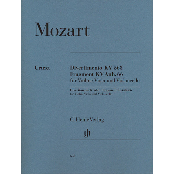 String Trio E flat major K. 563, Wolfgang Amadeus Mozart - String Duo, String Trio
