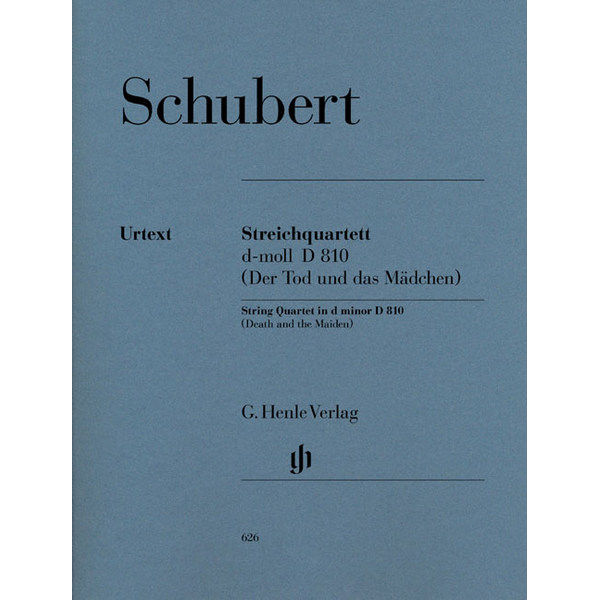 String Quartet The Death and the Maiden d minor D 810, Franz Schubert - String Quartet