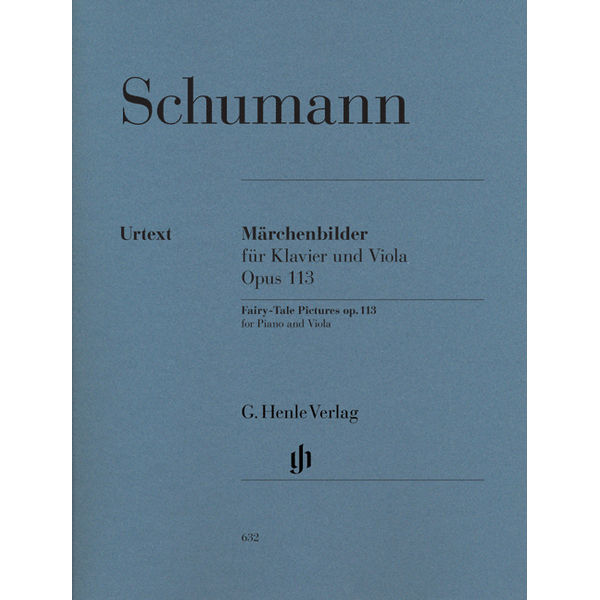 Fairy-Tale Pictures for Viola and Piano op. 113, Robert Schumann - Viola and Piano