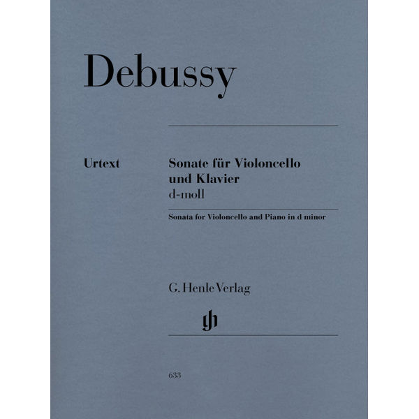 Sonata for Violoncello and Piano, Claude Debussy - Violoncello and Piano