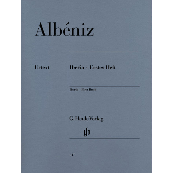 Iberia - First Book,  Isaac Albeniz - Piano solo