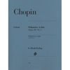Polonaise A major op. 40,1 [Militaire], Frederic Chopin - Piano solo