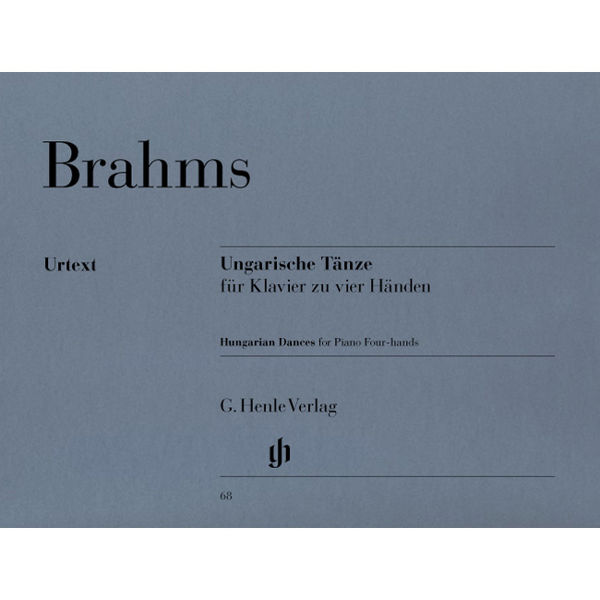 Hungarian Dances 1 - 21, Johannes Brahms - Piano, 4-hands
