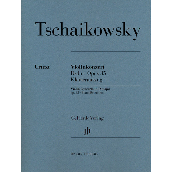 Violin Concerto in D major op. 35 (Piano reduction) , Peter Iljitsch Tschaikowsky - Violin and Piano