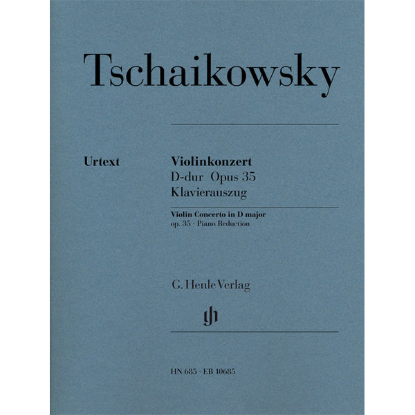 Violin Concerto in D major op. 35 (Piano reduction) , Peter Iljitsch Tschaikowsky - Violin and Piano