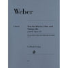 Trio g minor op. 63 for Piano, Flute and Violoncello, Carl Maria von Weber - Chamber Music with Wind Instruments