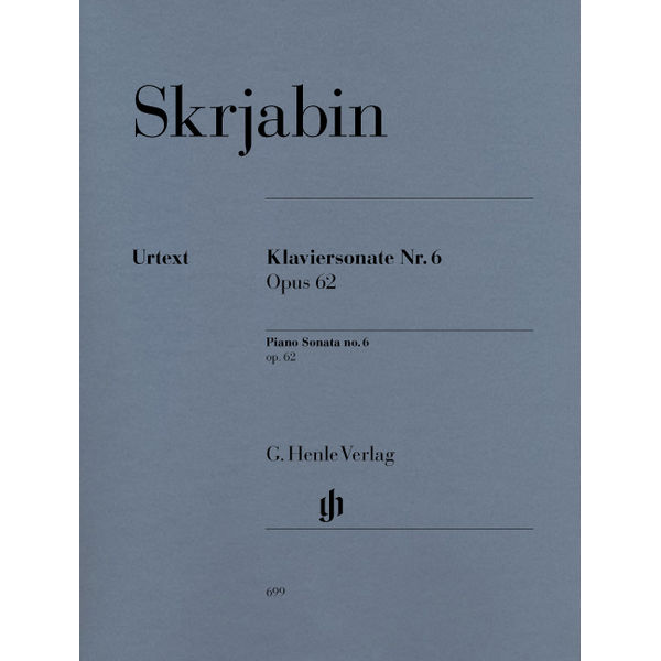 Sonata for Piano No. 6 op. 62, Alexander Skryabin - Piano solo