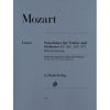 Single Movements for Violin and Orchestra K. 261, 269 and 373, Wolfgang Amadeus Mozart - Violin and Piano