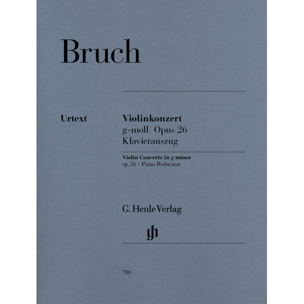 Violinkonzert g-moll Op. 26, Max Bruch. Violin and Piano