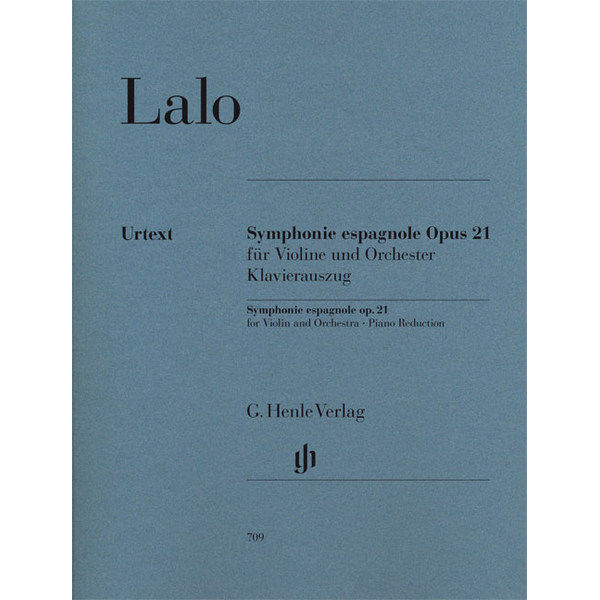 Symphonie espagnole for Violin and Orchestra d minor op. 21, Edouard Lalo - Violin and Piano