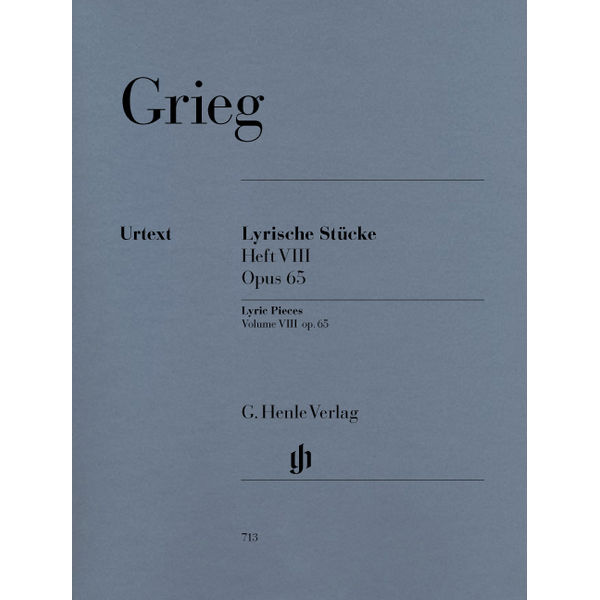 Lyric Pieces, Volume VIII op. 65, Edvard Grieg - Piano solo
