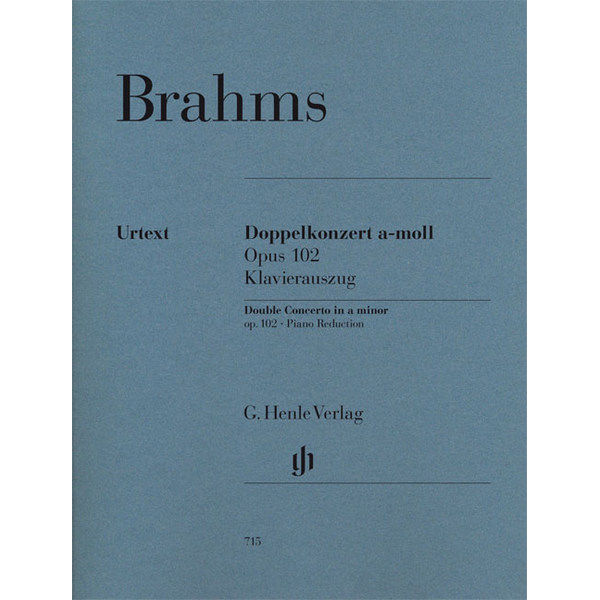 Double Concerto in a minor op.102, Johannes Brahms - Violin, Violoncello and Piano