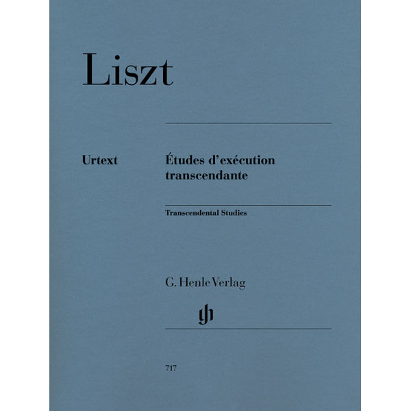 Transcendental Studies, Franz Liszt - Piano solo