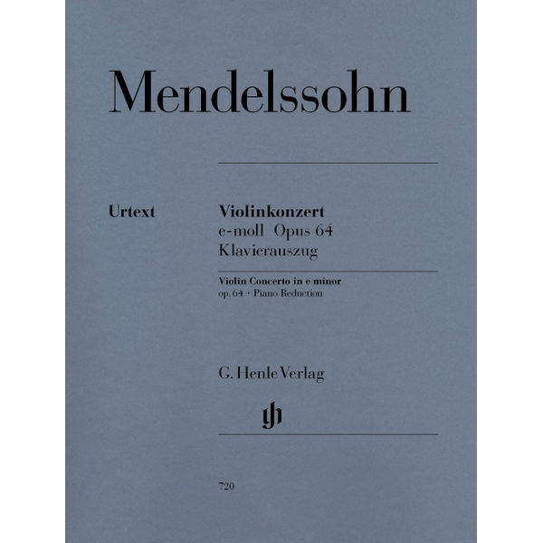 Violin Concerto e minor op. 64, Mendelssohn  Felix Bartholdy - Violin and Piano