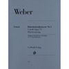 Clarinet Concerto and Orchestra No. 1 f minor op. 73, Carl Maria von Weber - Clarinet and Piano