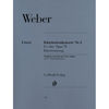 Clarinet Concerto no. 2 E flat major op. 74, Carl Maria von Weber - Clarinet and Piano