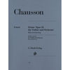 Poeme op. 25 for Violin and Orchestra (Piano reduction) , Ernest Chausson - Violin and Piano