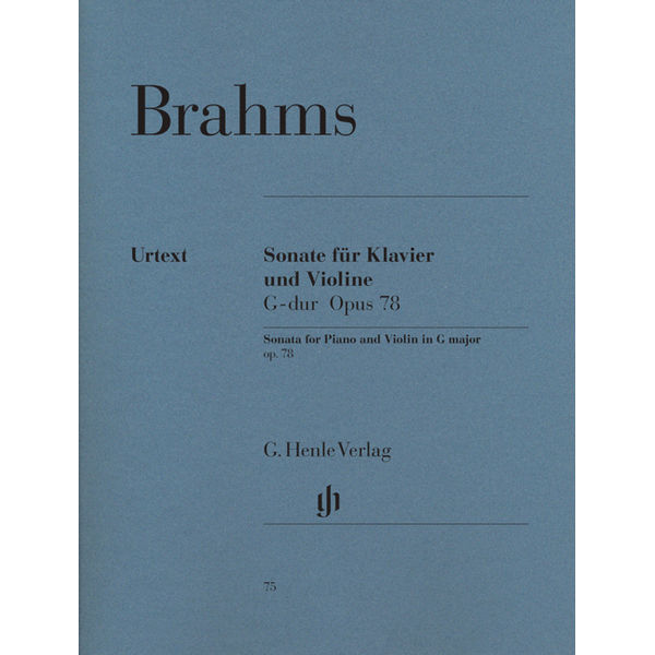Sonata for Piano and Violin in G major op. 78, Johannes Brahms - Violin, Piano