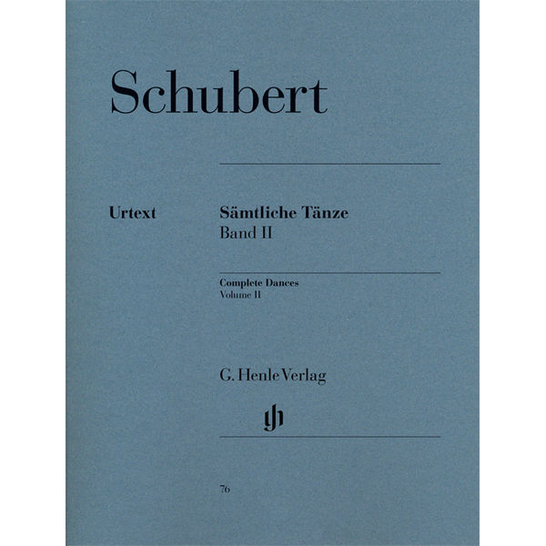 Complete dances, Volume II, Franz Schubert - Piano solo