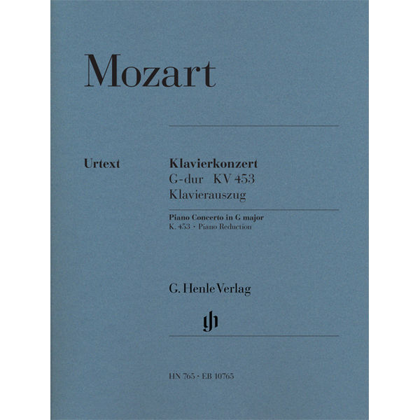 Concerto for Piano and Orchestra G major K. 453, Wolfgang Amadeus Mozart - 2 Pianos, 4-hands