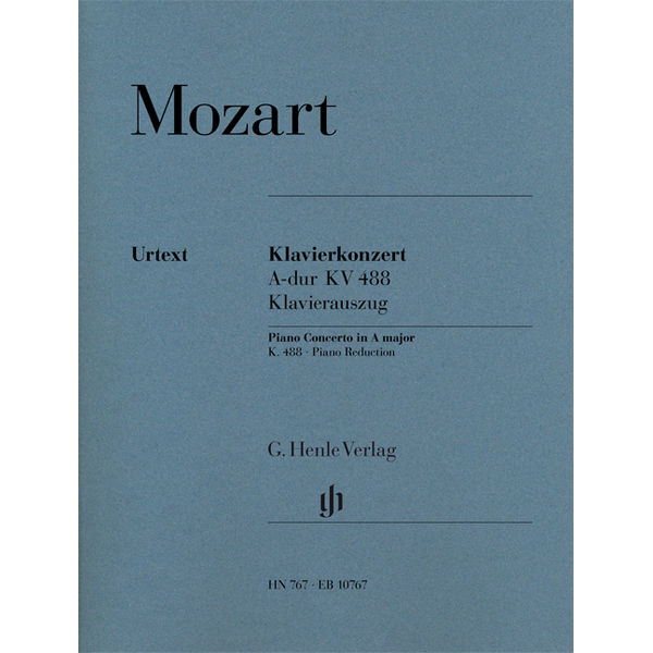 Concerto for Piano and Orchestra A major K. 488, Wolfgang Amadeus Mozart - 2 Pianos, 4-hands