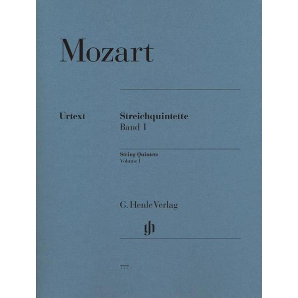 String Quintets Volume I, Wolfgang Amadeus Mozart - 2 Violins, 2 Violas, Violoncello